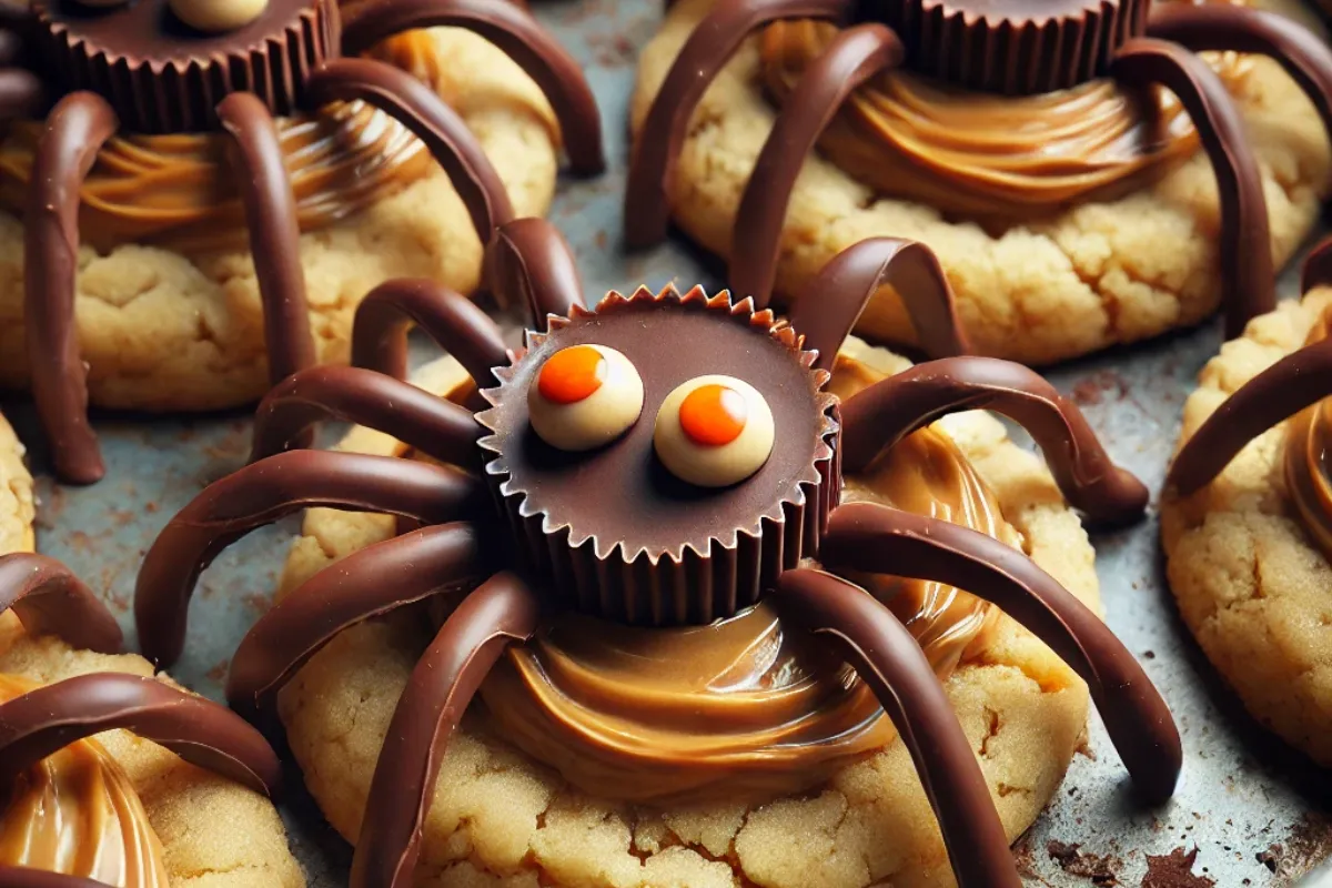 Peanut Butter Spider Cookies 2 Peanut Butter Spider Cookies2