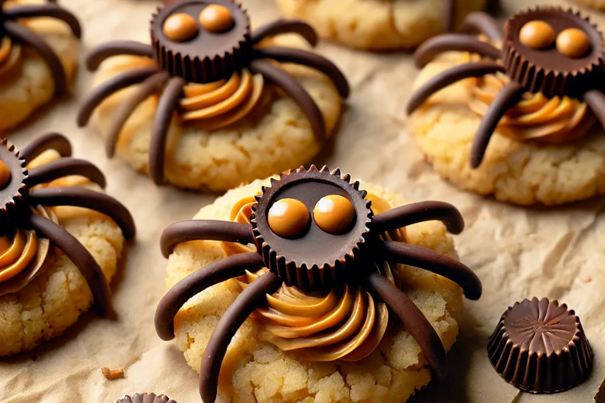 Peanut Butter Spider Cookies 3 Peanut Butter Spider Cookies3