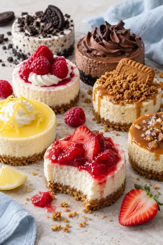 25 No-Bake Mini Cheesecake Recipes for Every Occasion